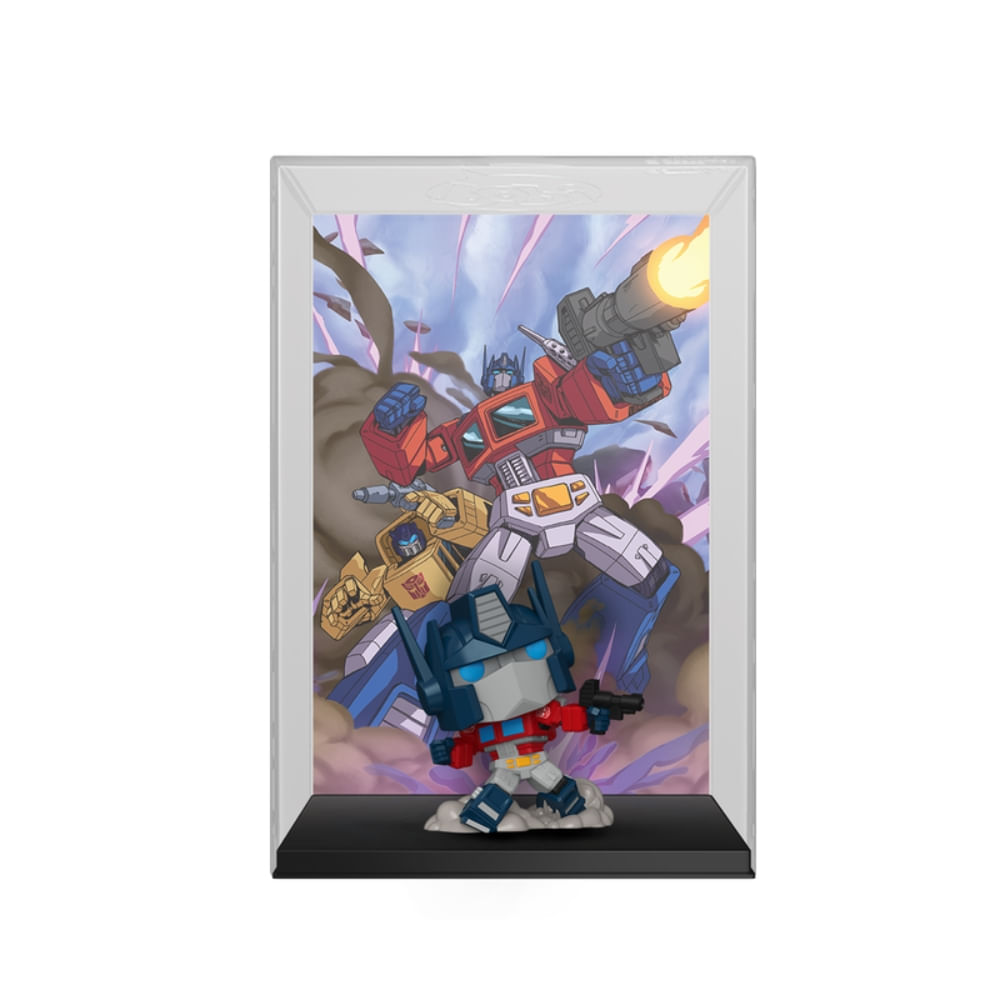 Boneco Funko Pop! Comic Cover Transformers x Magic - Optimus Prime - Imagem 3
