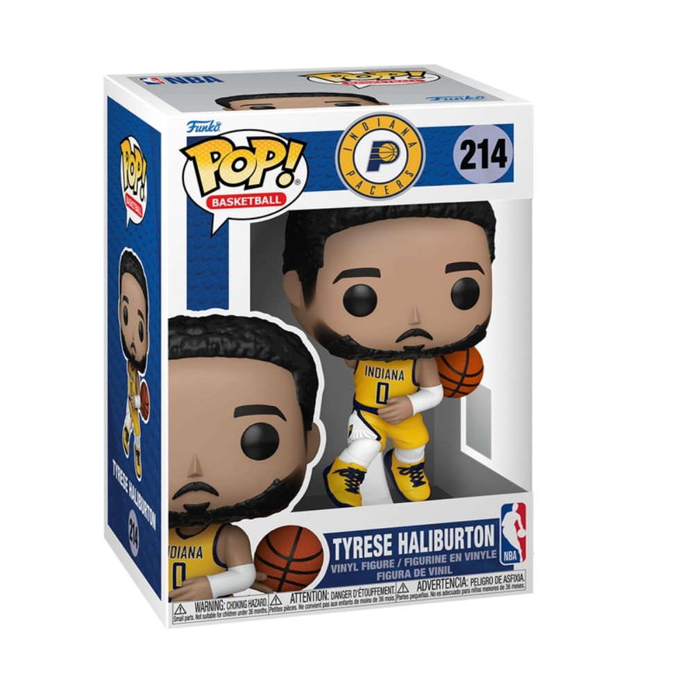 Boneco Funko Pop! NBA Pacers - Tyrese Haliburton - Imagem 2