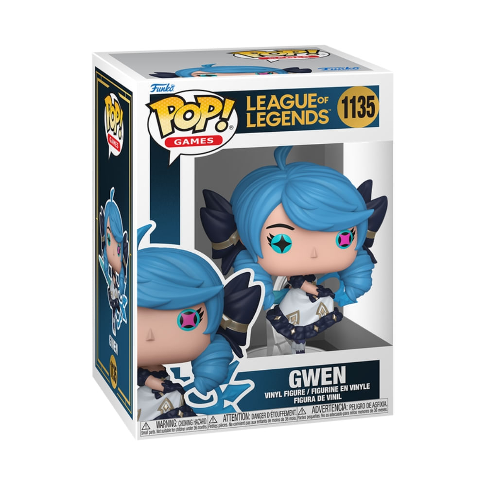 Boneco Funko Pop! League of Legends - Gwen - Imagem 2
