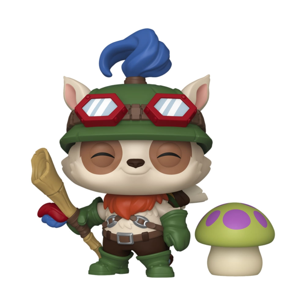 Boneco Funko Pop! League Of Legends Teemo Com Cogumelo - Imagem 3