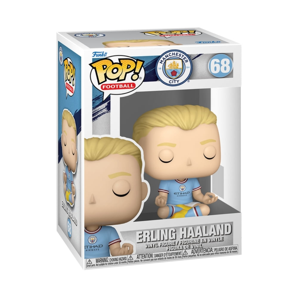 Boneco Funko Pop! Manchester City - Erling Haaland - Imagem 2