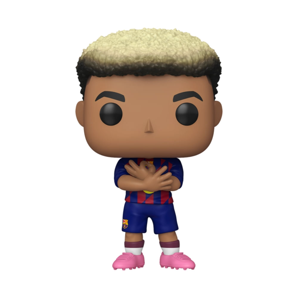 Boneco Funko Pop! Barcelona - Lamine Yamal - Imagem 3
