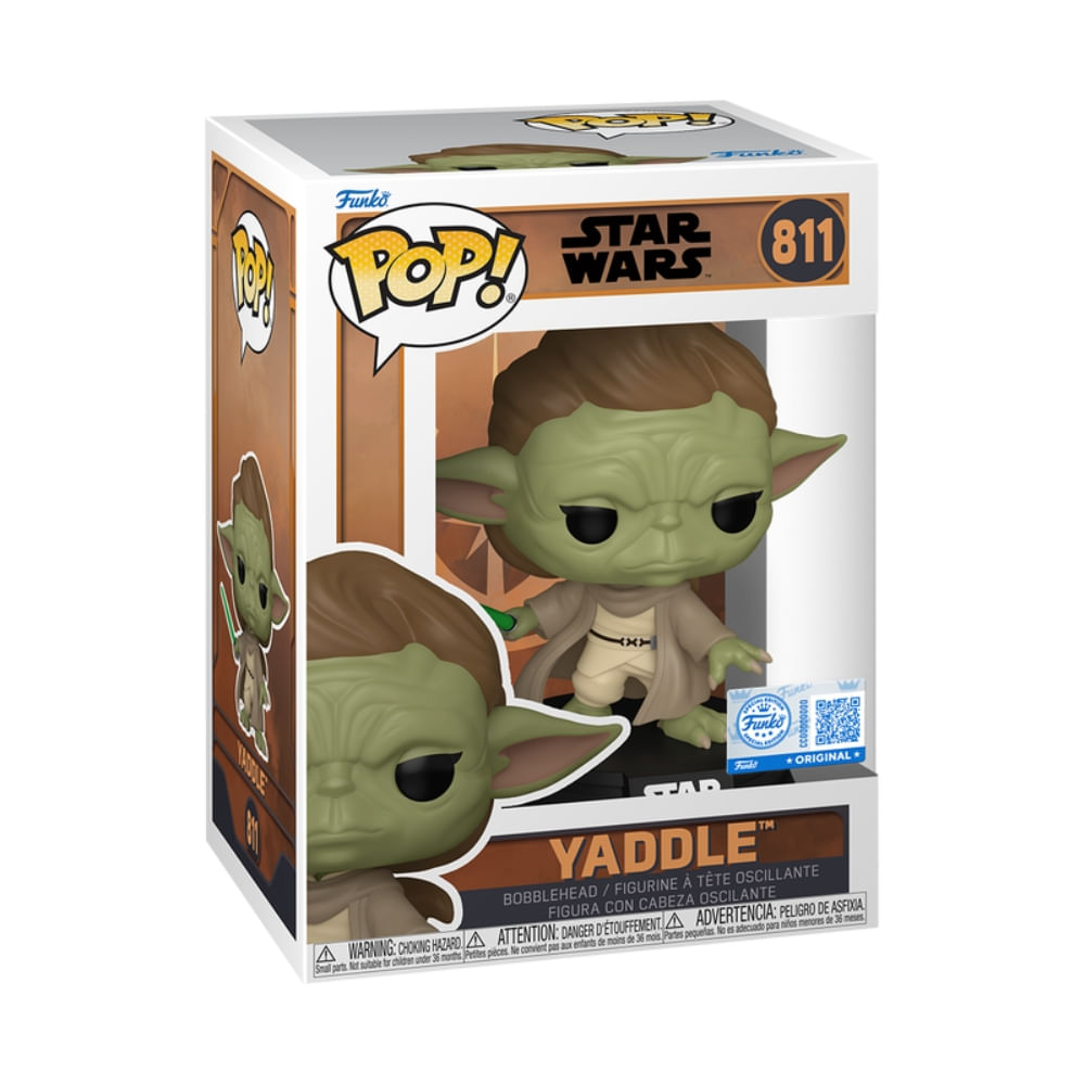 Boneco Funko Pop! Exclusivo Star Wars - Yaddle - Imagem 2
