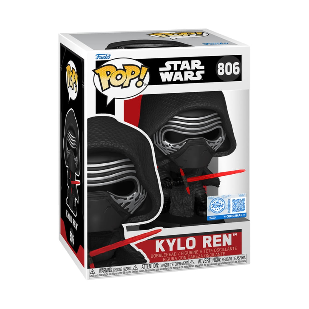 Boneco Funko Pop! Exclusivo Star Wars - Kylo Ren - Imagem 2