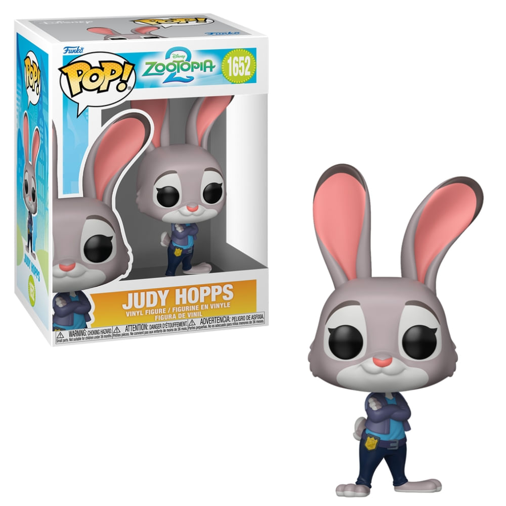 Boneco Funko Pop! Disney Zootopia 2 - Judy Hopps
