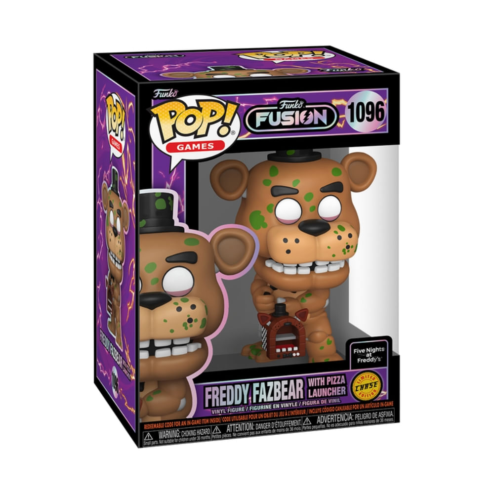 Boneco Funko Pop! Funko Fusion - Freddy com Chase - Imagem 6