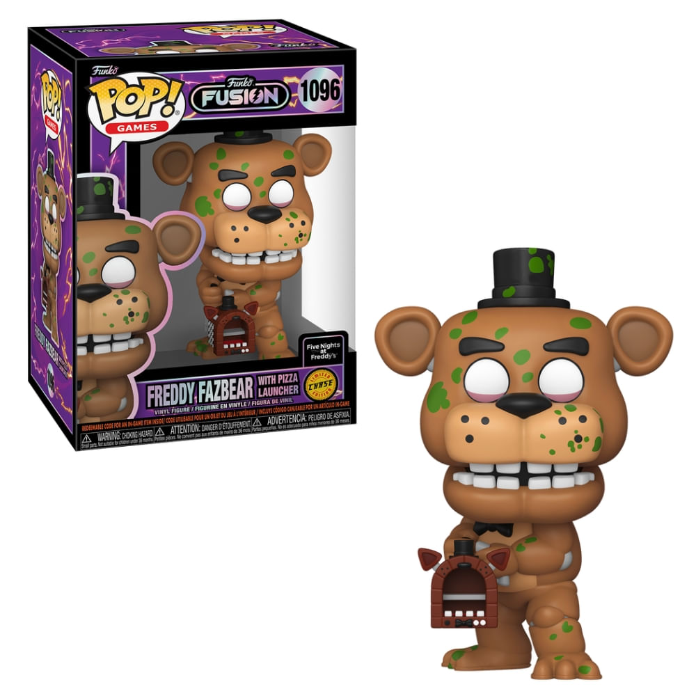 Boneco Funko Pop! Funko Fusion - Freddy com Chase - Imagem 4