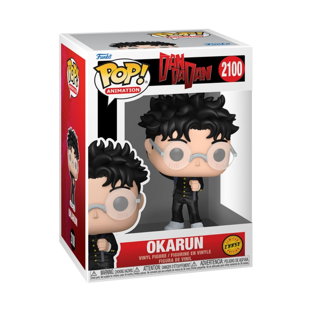 Boneco Funko Pop! DAN DA DAN - Okarun com Chase - Imagem 6