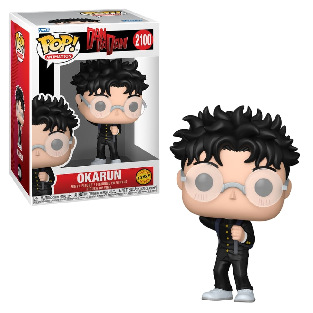 Boneco Funko Pop! DAN DA DAN - Okarun com Chase - Imagem 4