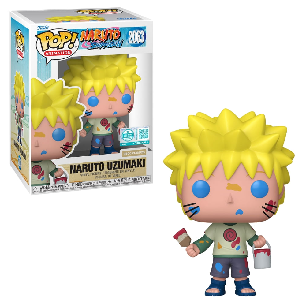 Boneco Funko Pop! Ed Ltda Naruto Shippuden - Naruto (Paint)