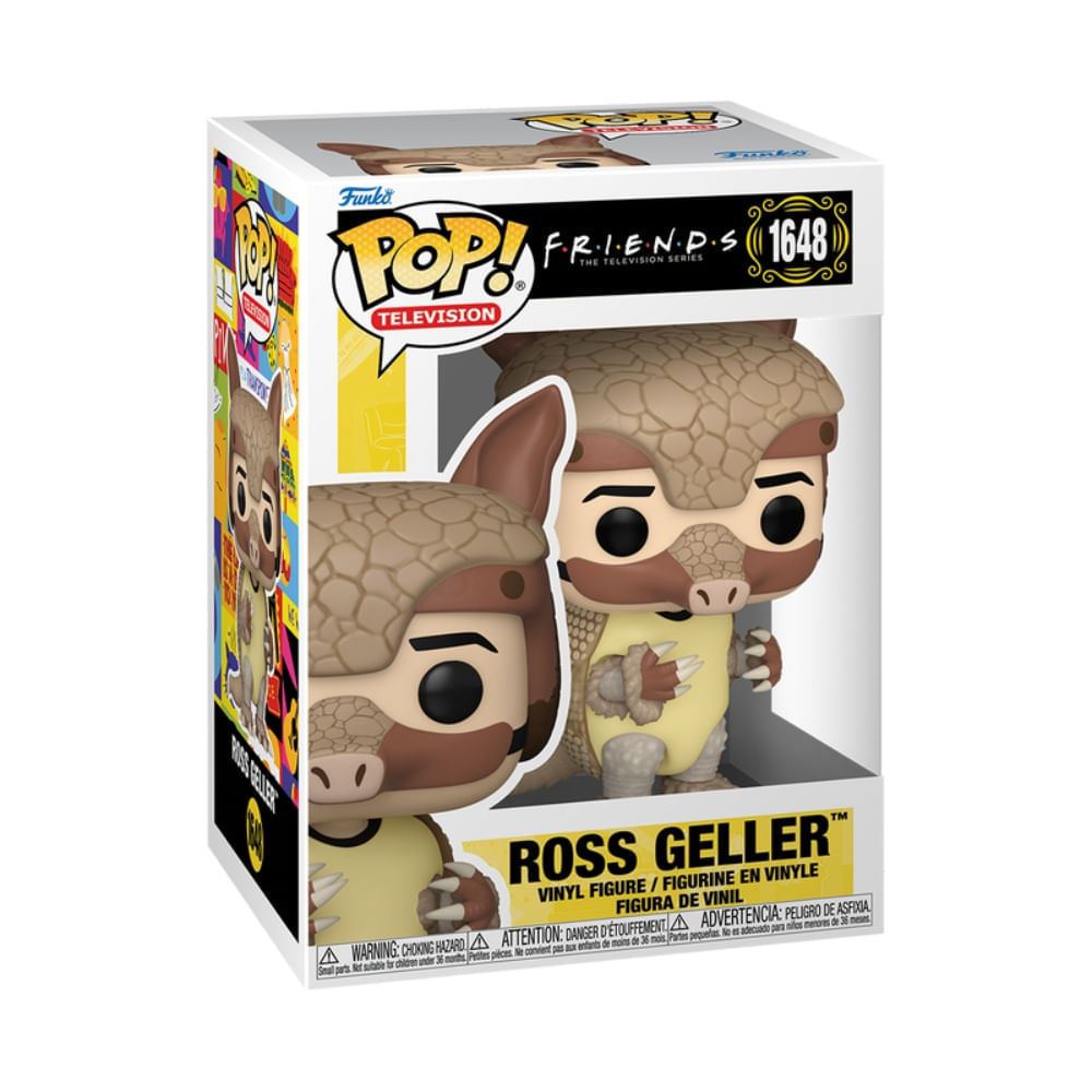Boneco Funko Pop! Friends - Ross Fantasiado de Tatu - Imagem 2
