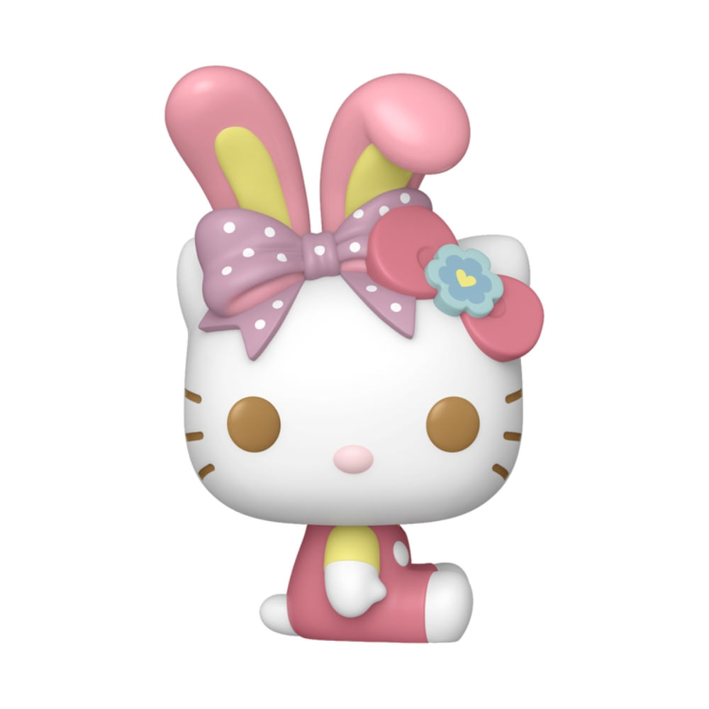 Boneco Funko Pop! Sanrio - Hello Kitty com Orelhas de Coelho - Imagem 3