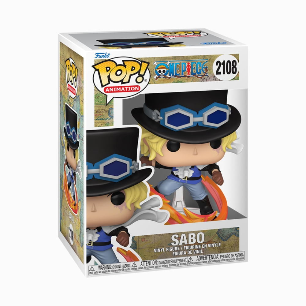 Boneco Funko Pop! One Piece Egghead - Sabo - Imagem 2