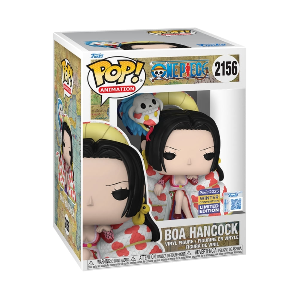 Boneco Funko Pop! Premium Exclusico One Piece - Boa Hancock no Trono - Imagem 2
