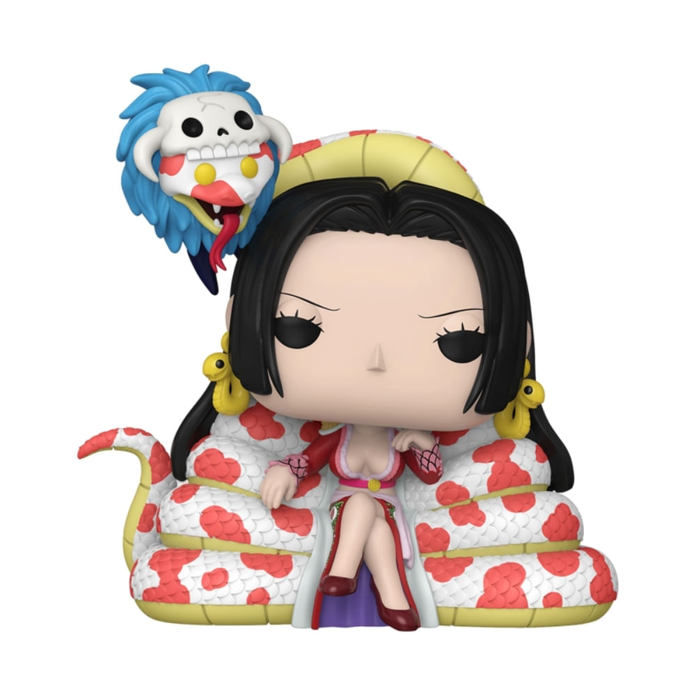 Boneco Funko Pop! Premium Exclusico One Piece - Boa Hancock no Trono - Imagem 3