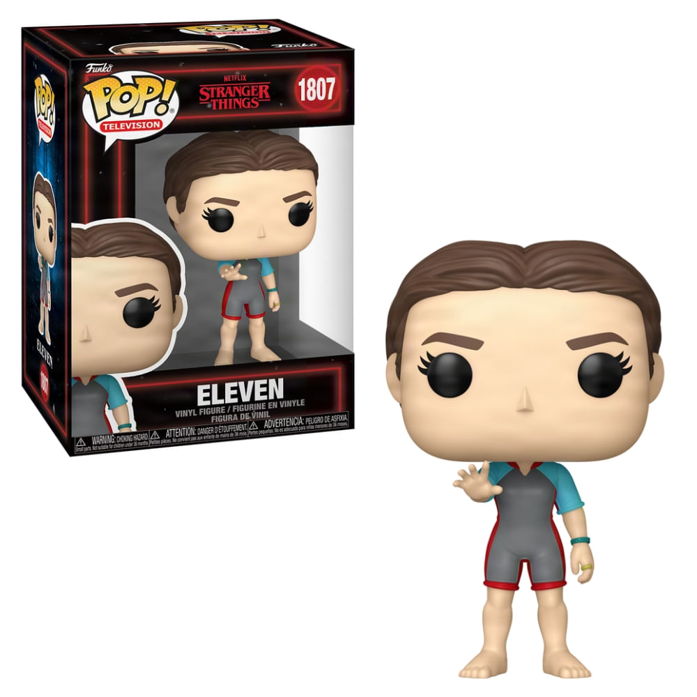 Boneco Funko Pop! Stranger Things T5 - Eleven com Roupa de Mergulho