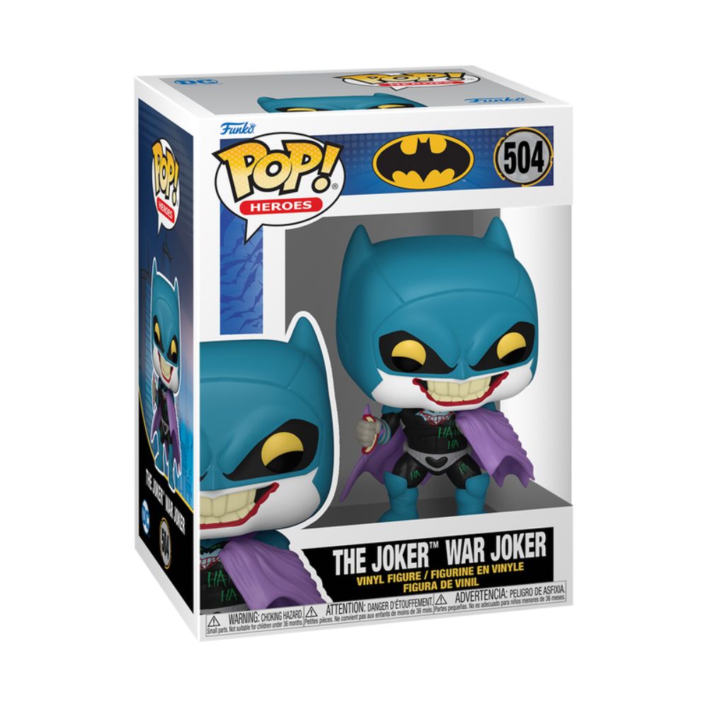 Boneco Funko Pop! DC Comics - Batman War Zone - Joker - Imagem 2