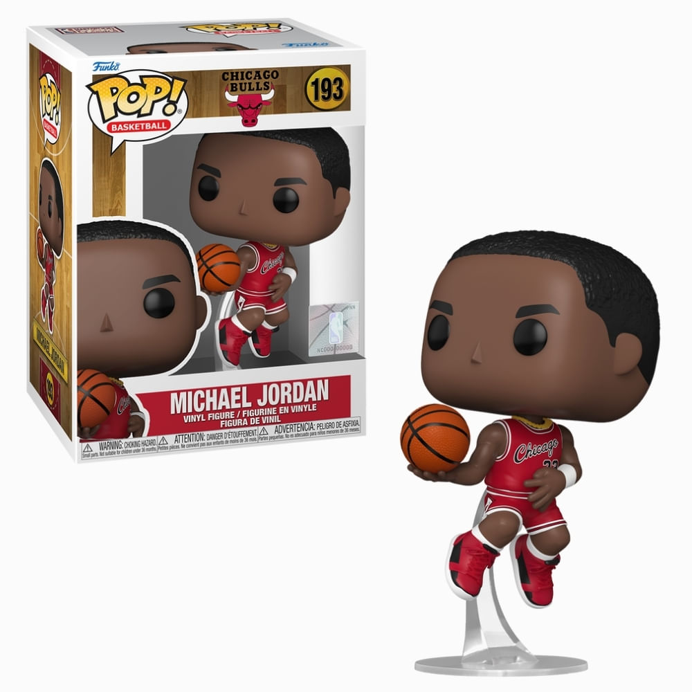 Boneco Funko Pop! NBA Bulls - Rookie Season Michael Jordan