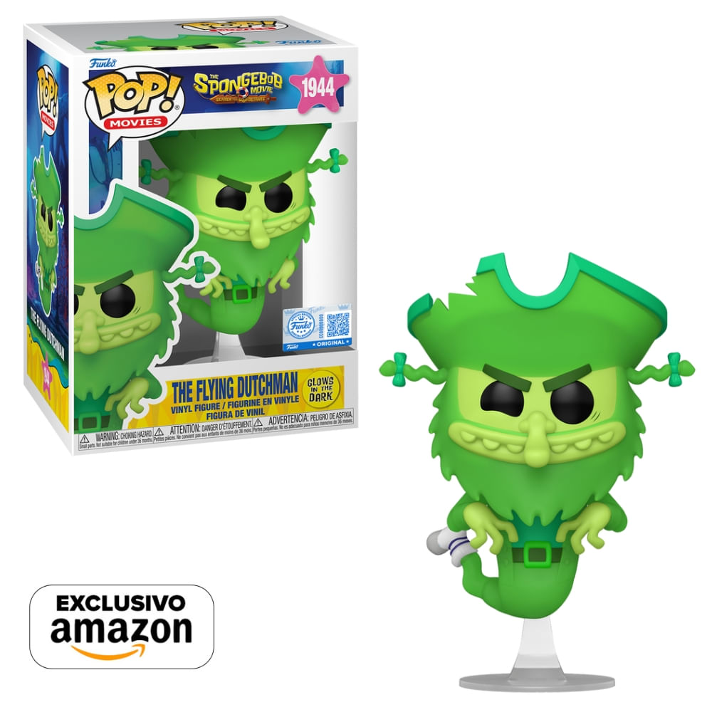 Boneco Funko Pop! Bob Esponja O Filme - POP 6 (GW)