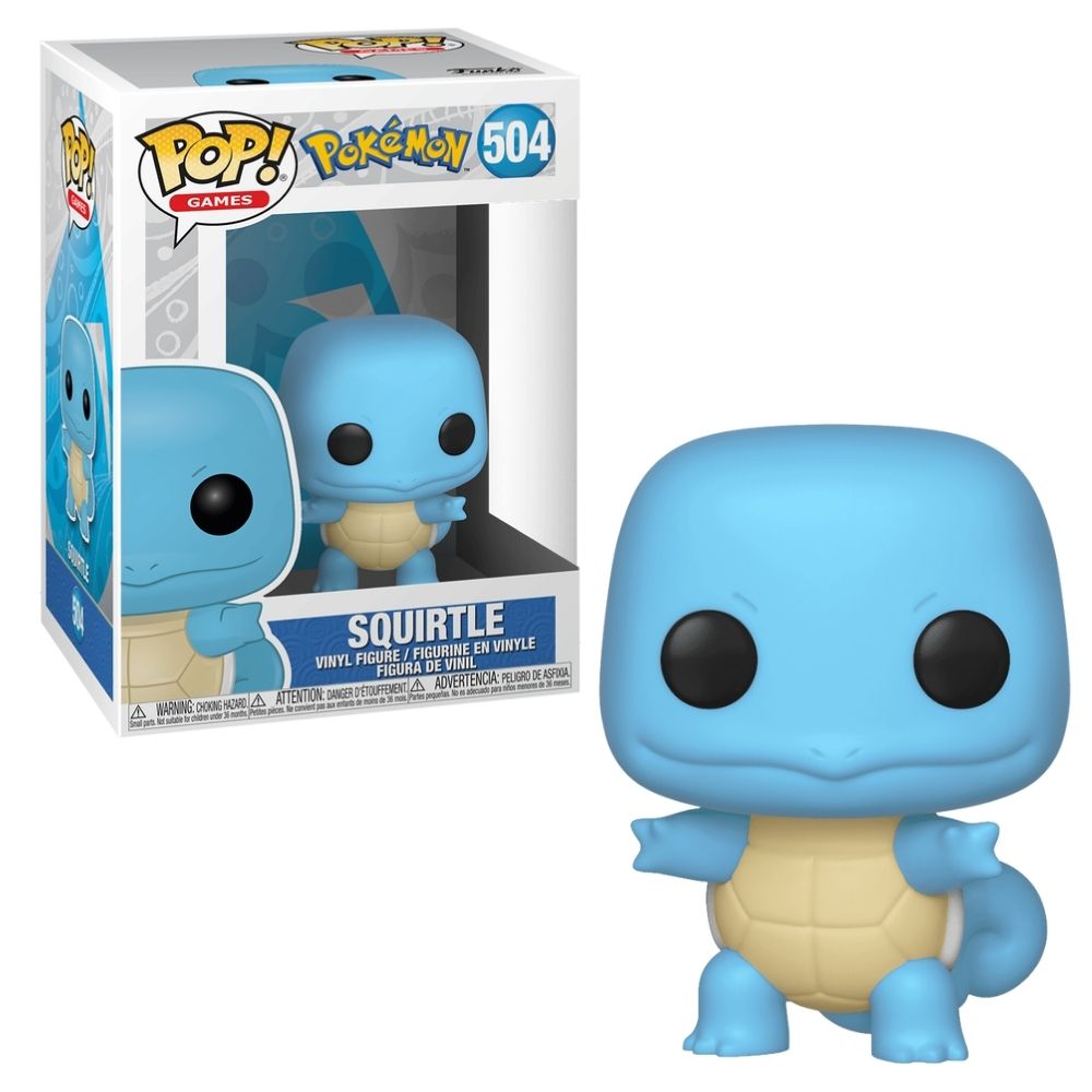 Boneco Funko Pop! Pokémon - Squirtle