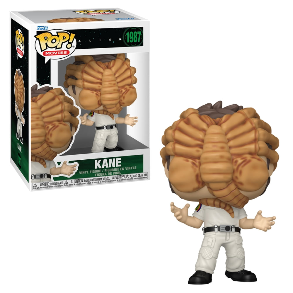 Boneco Funko Pop! Alien - Kane com Facehugger com Chase