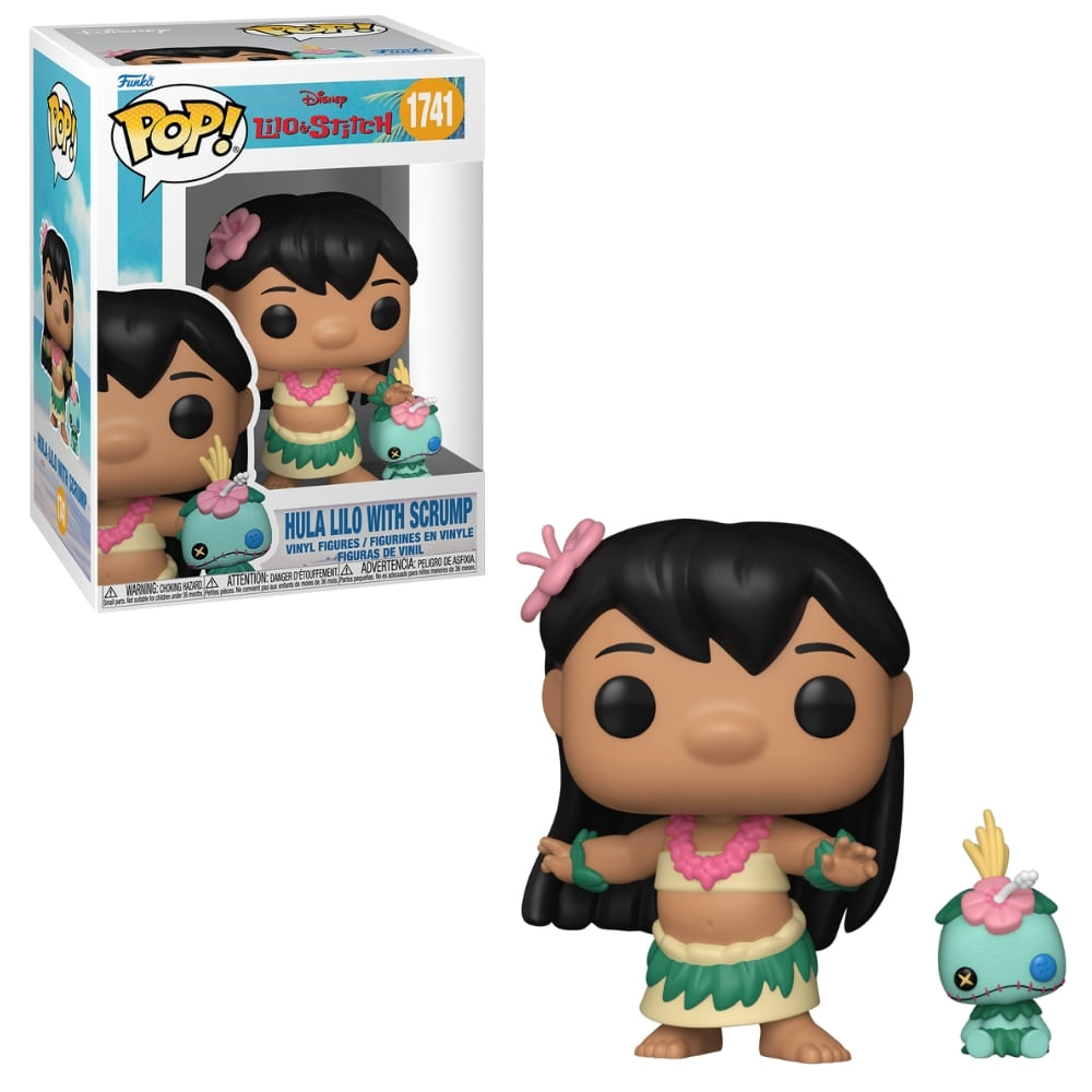Boneco Funko Pop! & Buddy Lilo & Stitch - Lilo e Xepa