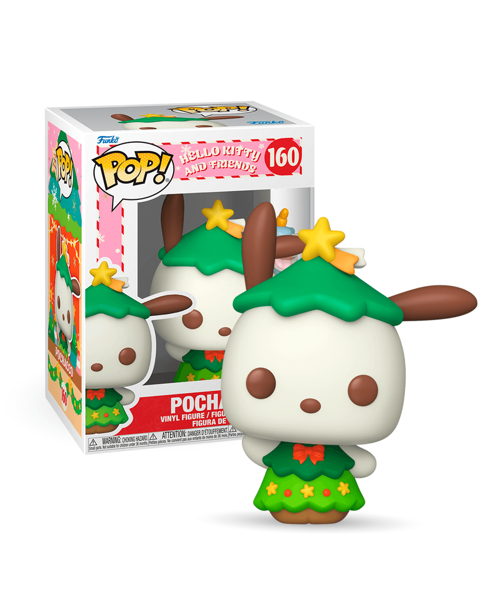 Boneco Funko Pop! Sanrio Feiras de Natal - Pochacco
