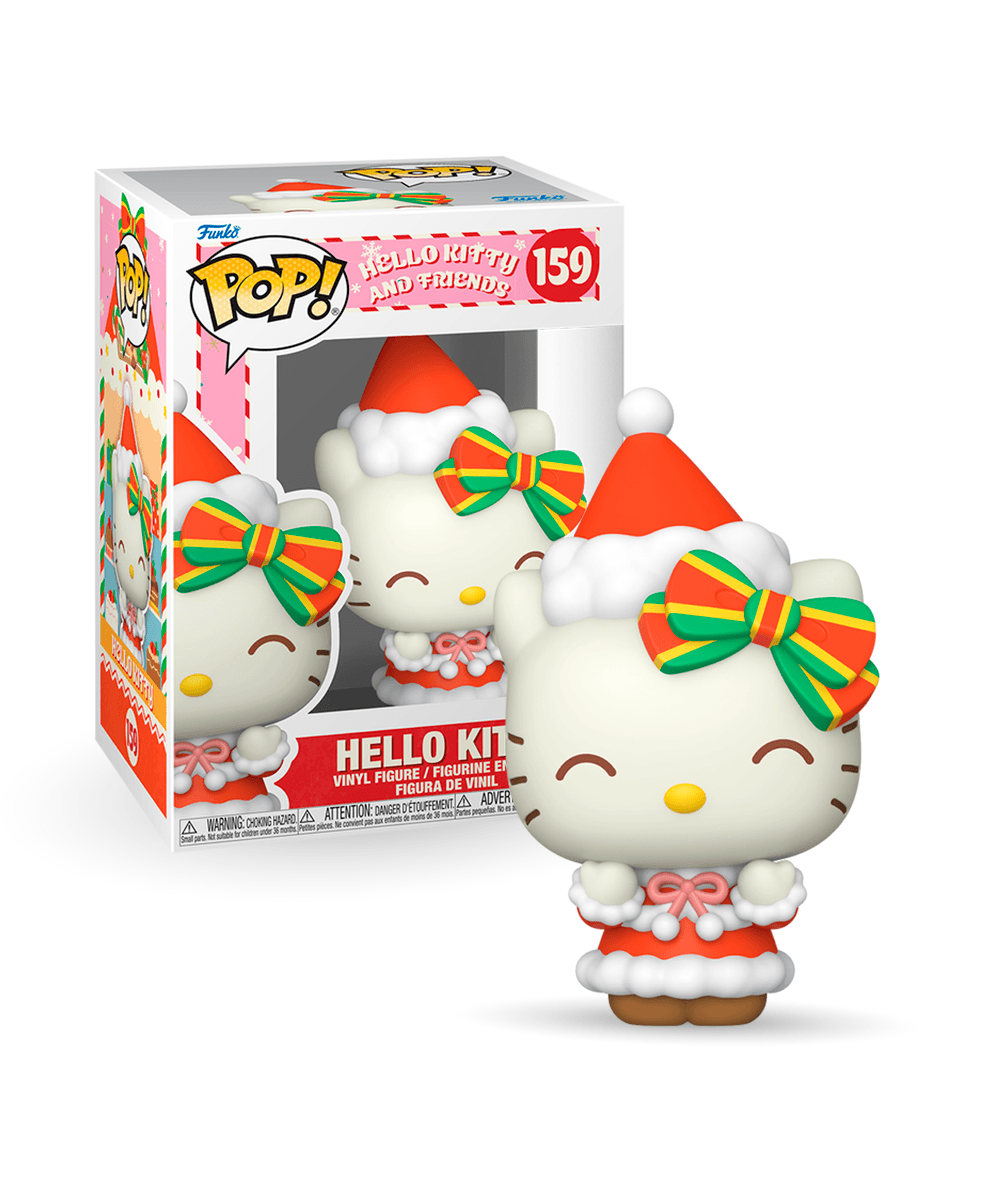 Boneco Funko Pop! Sanrio Feiras de Natal - Hello Kitty