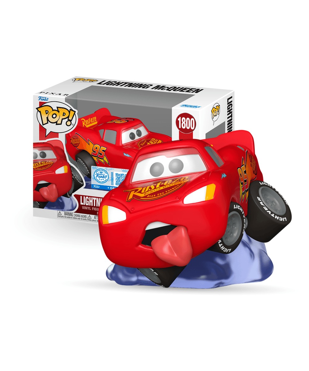 Boneco Funko Pop! Disney Carros - Salto Do Relampago Mcqueen