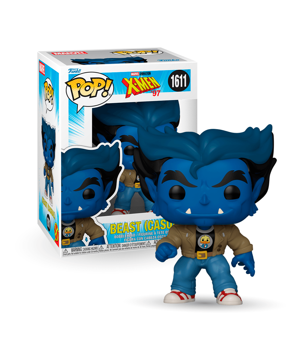 Boneco Funko Pop! Marvel X-Men '97 - Fera Em Traje Casual