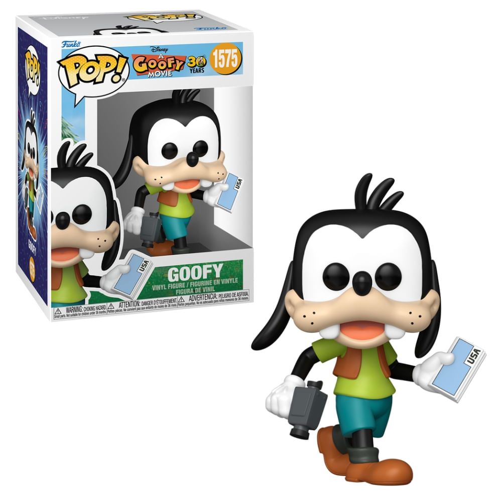 Boneco Funko Pop! Disney Pateta: O Filme 30 anos - Pateta