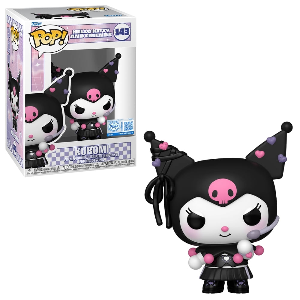 Boneco Funko Pop! Exclusivo Sanrio K-Pop - Kuromi