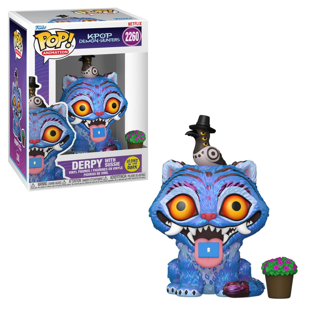 Boneco Funko Pop! Guerreiras do K-Pop - Derpy e Sussi (Glow)