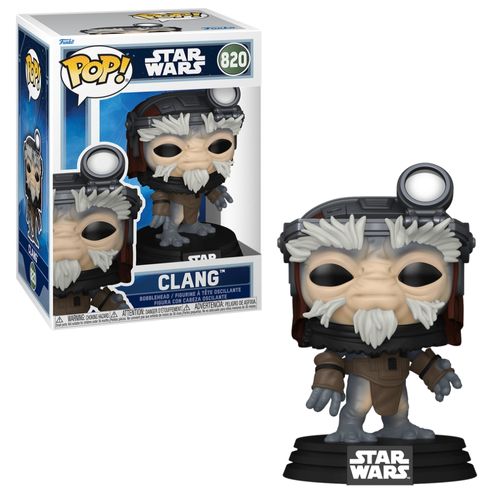 Boneco Funko Pop! Star Wars: O Mandaloriano e Grogu - Clang