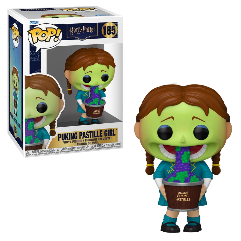 Boneco Funko Pop Harry Potter 6 Menina c/ Pastilha Vomitante