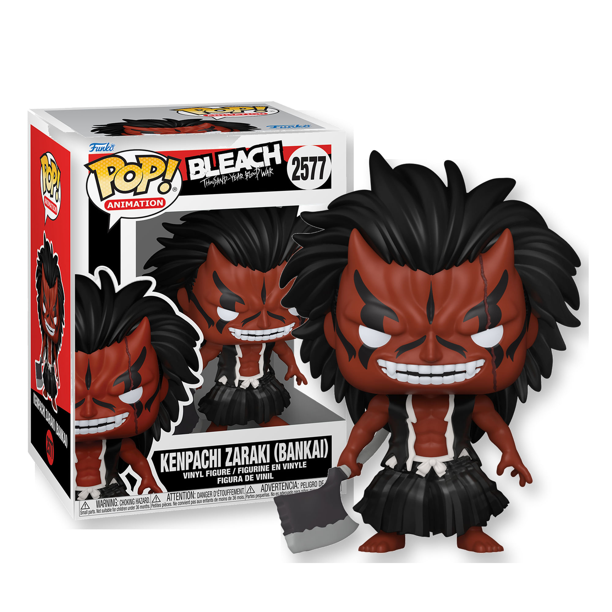Boneco Funko Pop! Bleach a Guerra Sangrenta de Mil Anos - Kenpachi