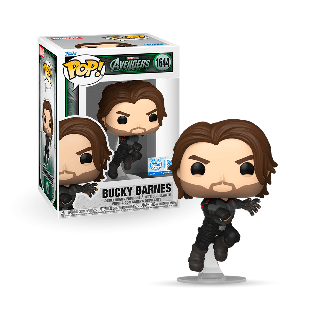 Boneco Funko Pop! Marvel Vingadores Dr Destino Bucky Barnes