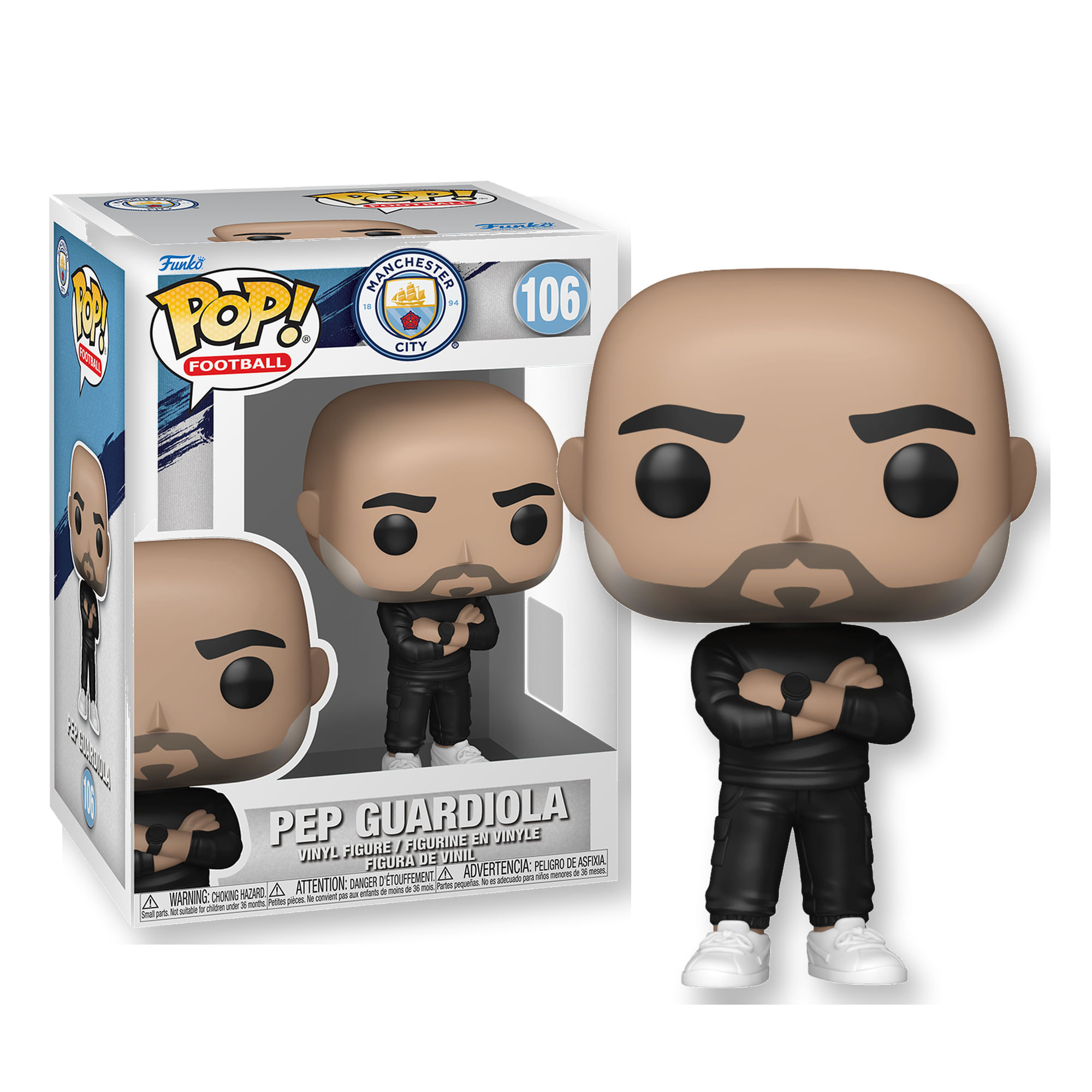 Boneco Funko Pop! Manchester City - Pep Guardiola