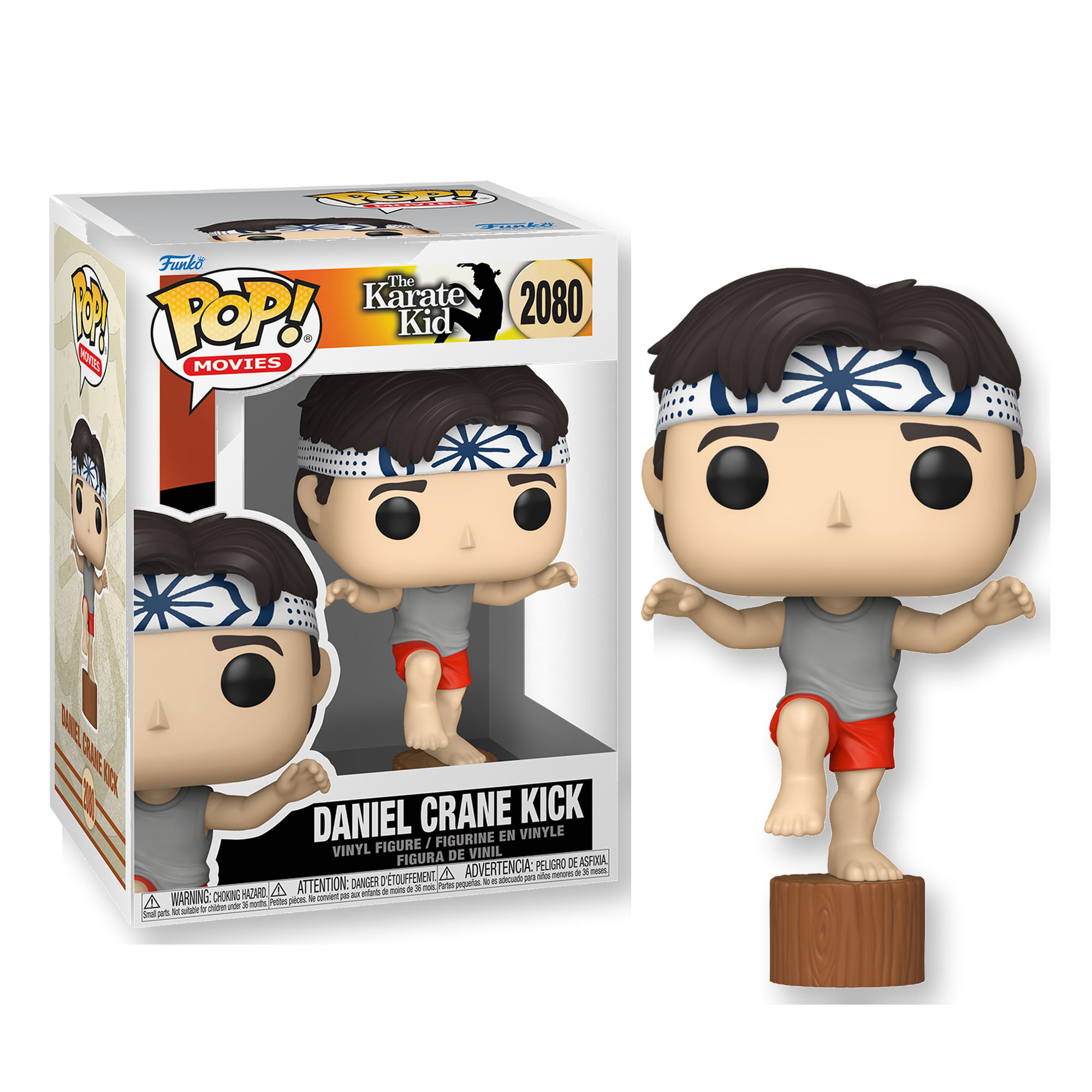 Boneco Funko Pop! Karate Kid - Daniel (Chute da Garça)