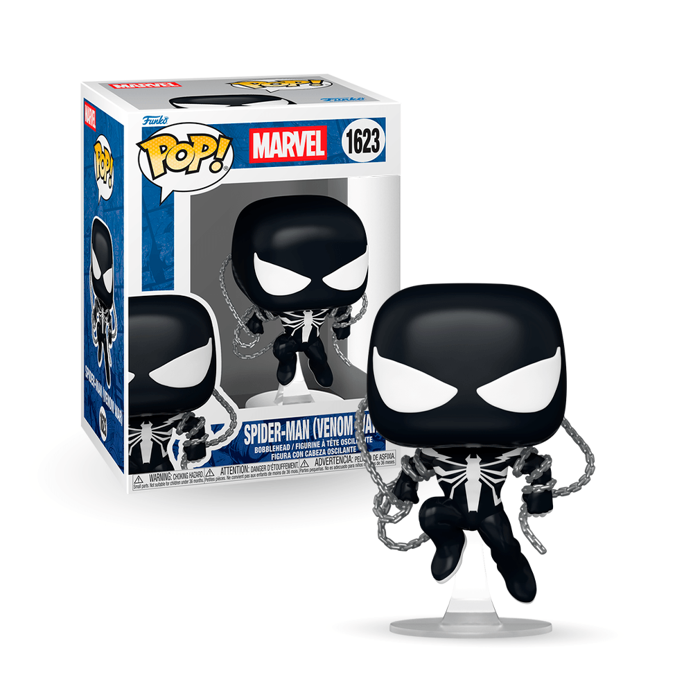 Boneco Funko Pop! Marvel Venom Comics - Homem-Aranha Simbionte com Correntes